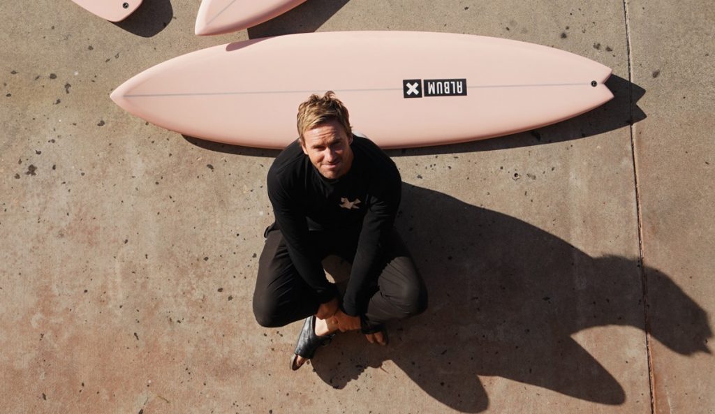 Matt Parker makes boards that toe the line between sports equipment and art. Photo: Matt Parker // Album