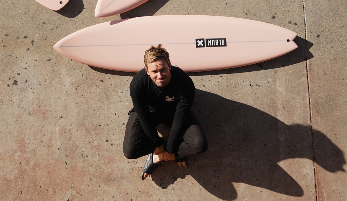 Matt Parker makes boards that toe the line between sports equipment and art. Photo: Matt Parker // Album