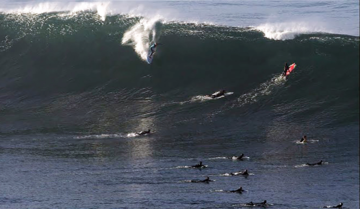 Examining What Surfers Go Through When Getting Caught Inside on a Giant Day