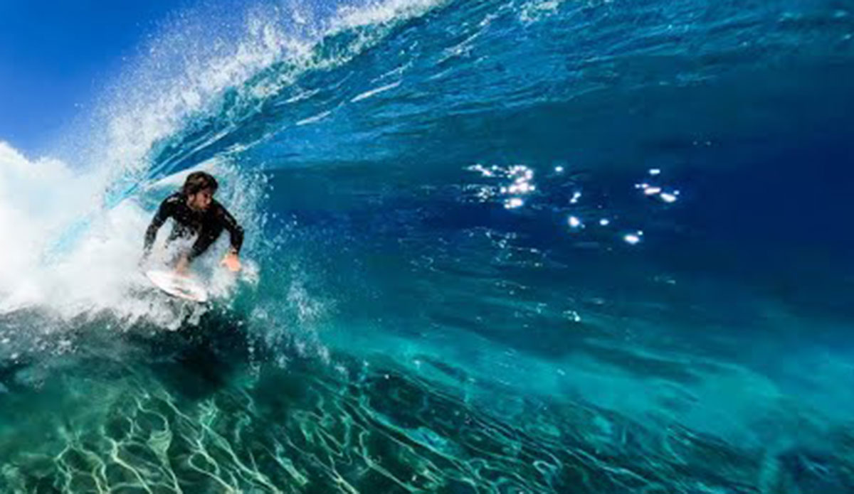 Mason Ho surfing Surf Ranch