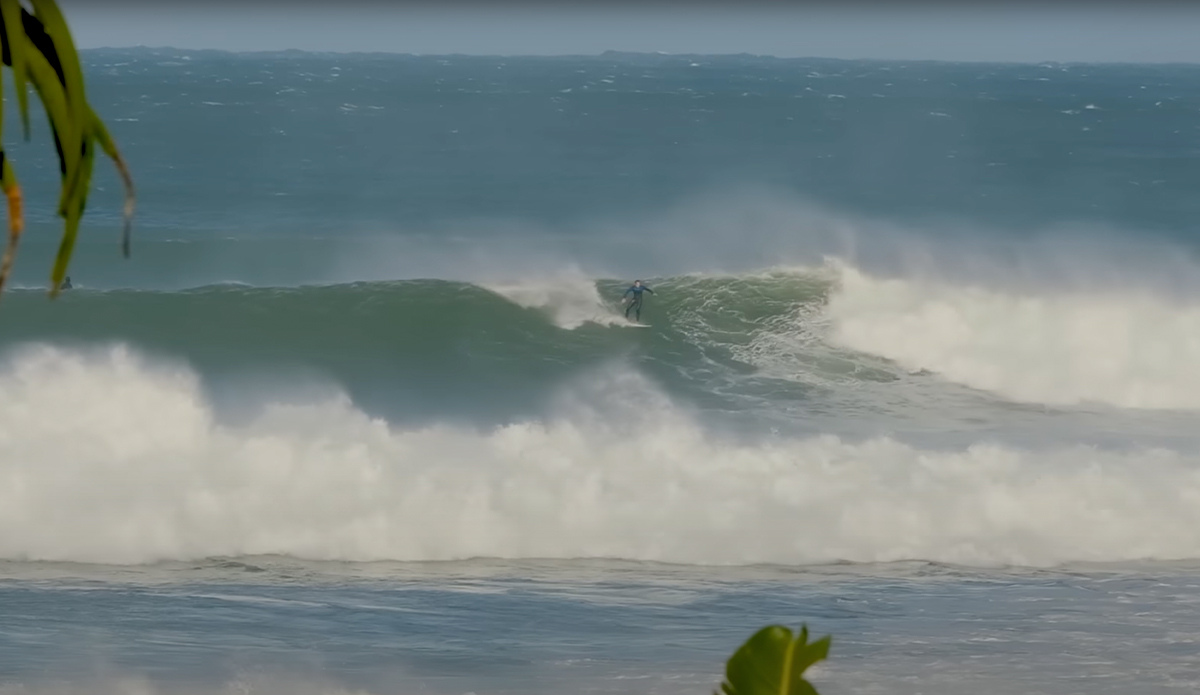 J-Bay decided to pop off, just in time for Ballito Pro surfers to make an appearance. Photo: Down The Line // YouTube