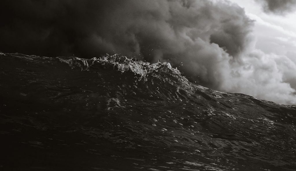 Rogue waves are unpredictable and posea danger to ships and offshore infrastructure. Photo: Matt Hardy // Unsplash