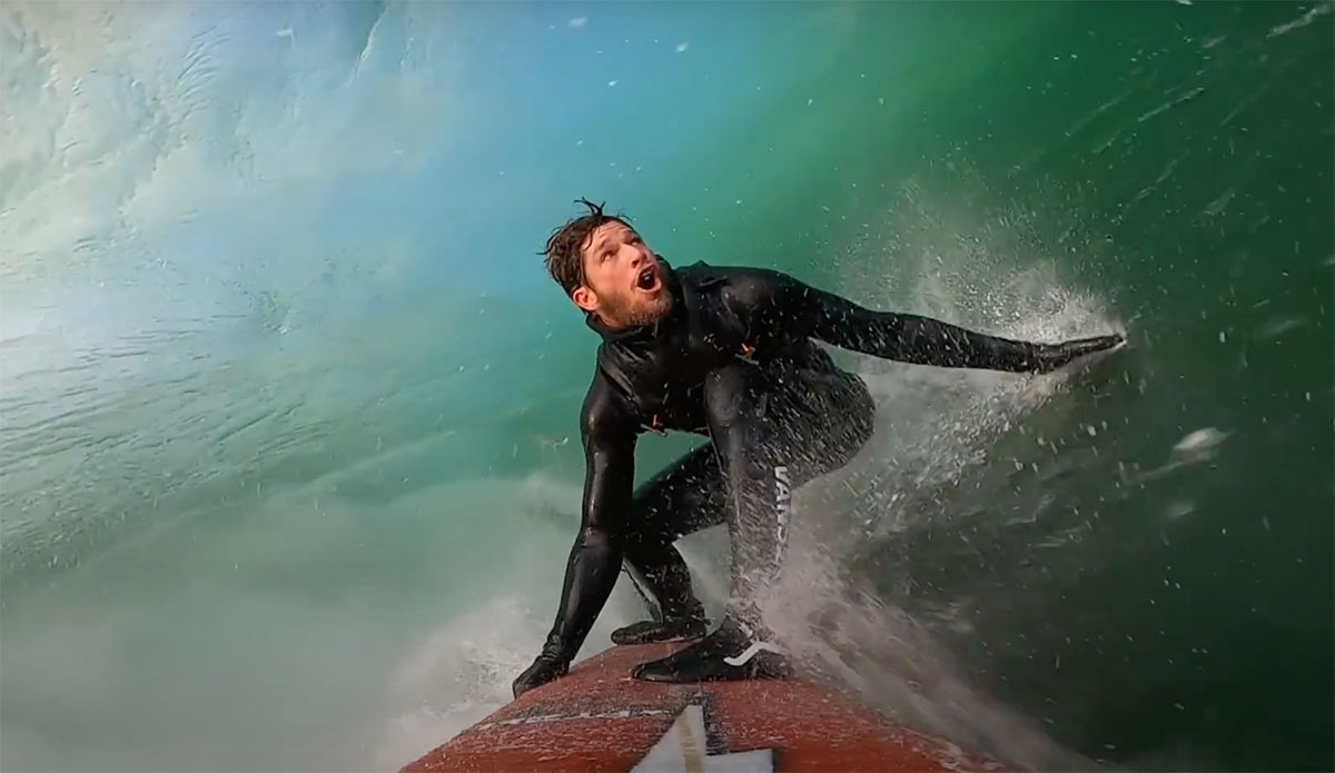 Nate Florence surfing POV footage