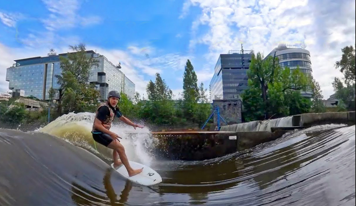 This Is What Surfing In Prague Looks Like