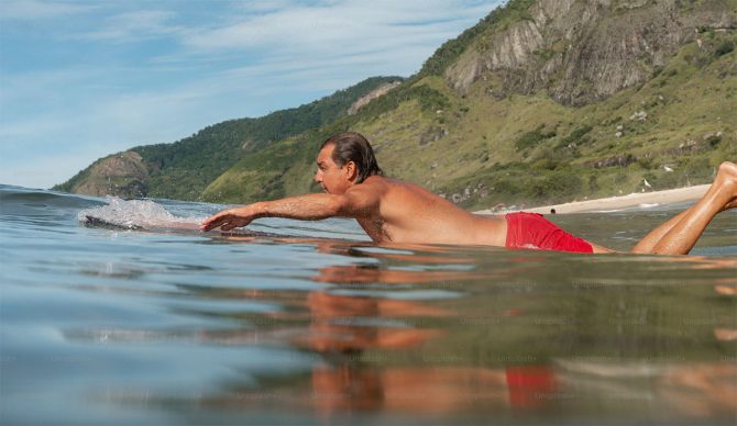 surfer's back