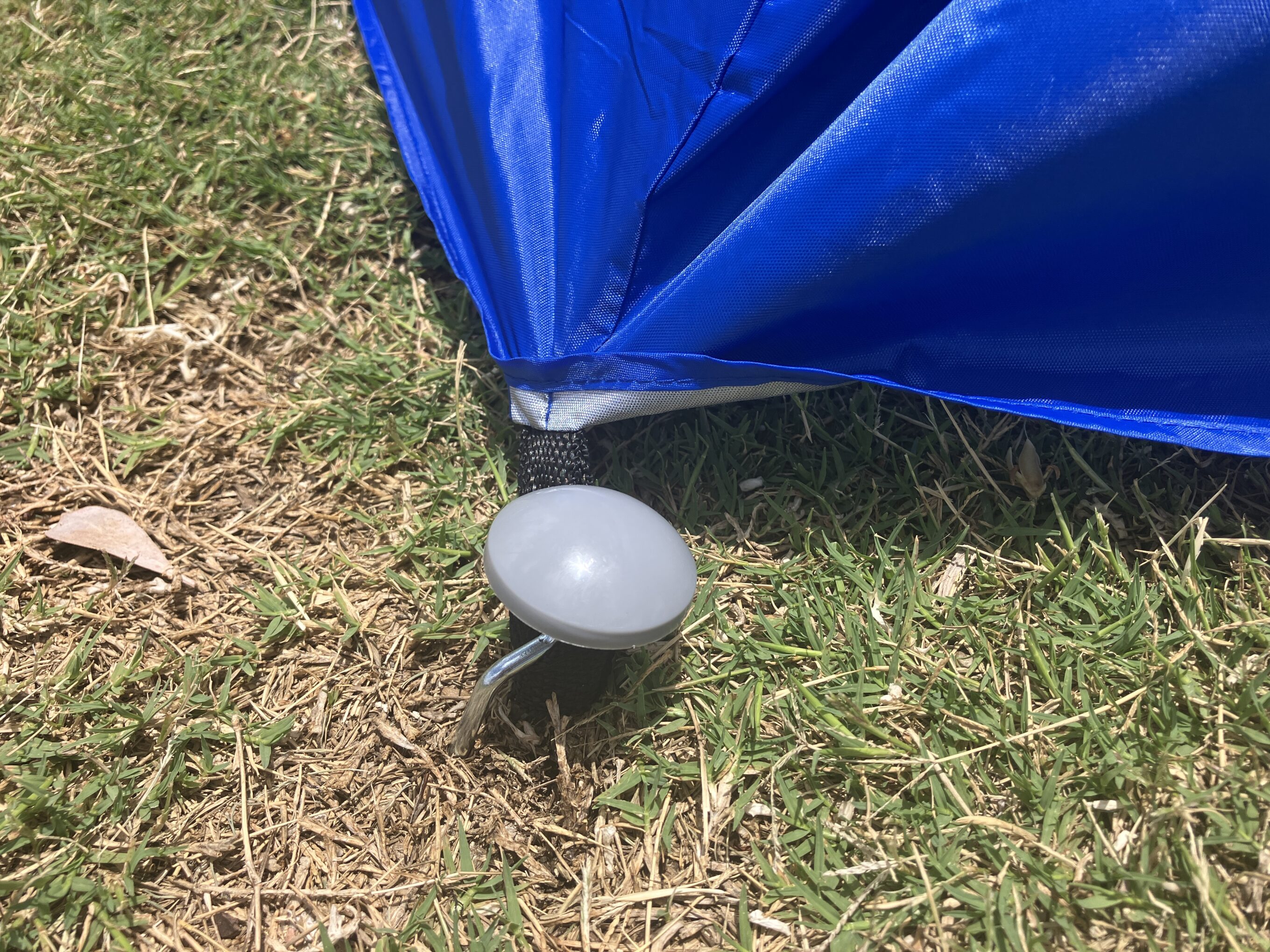 anchors on a beach umbrella