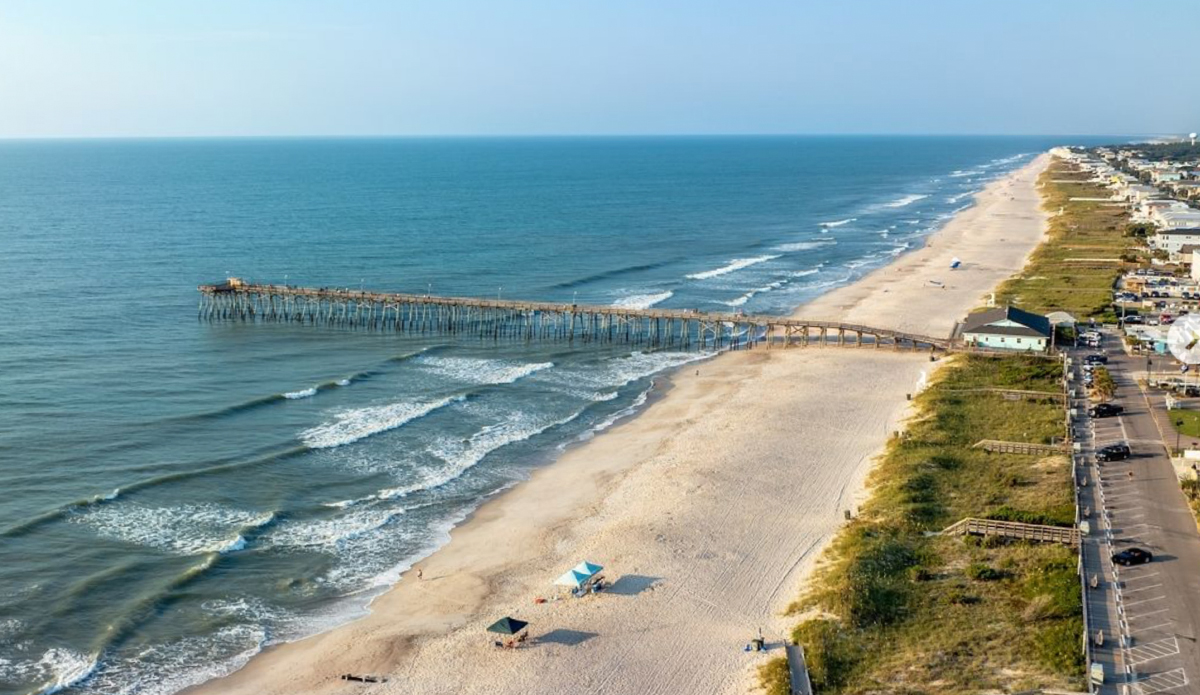 Kure Beach North Carolina. Photo: Coastlinephotography // Instagram