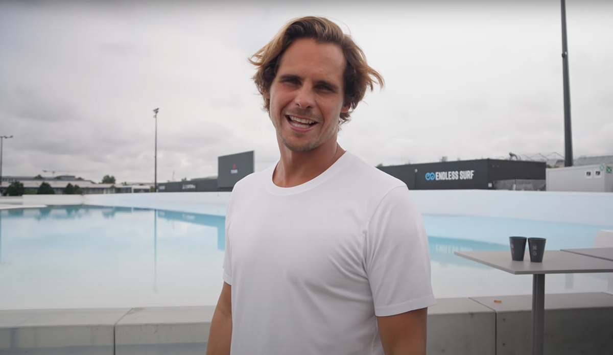 Nic Von Rupp was the latest rider to test out 02 Surftown MUC. Photo: Nic Von Rupp // YouTube