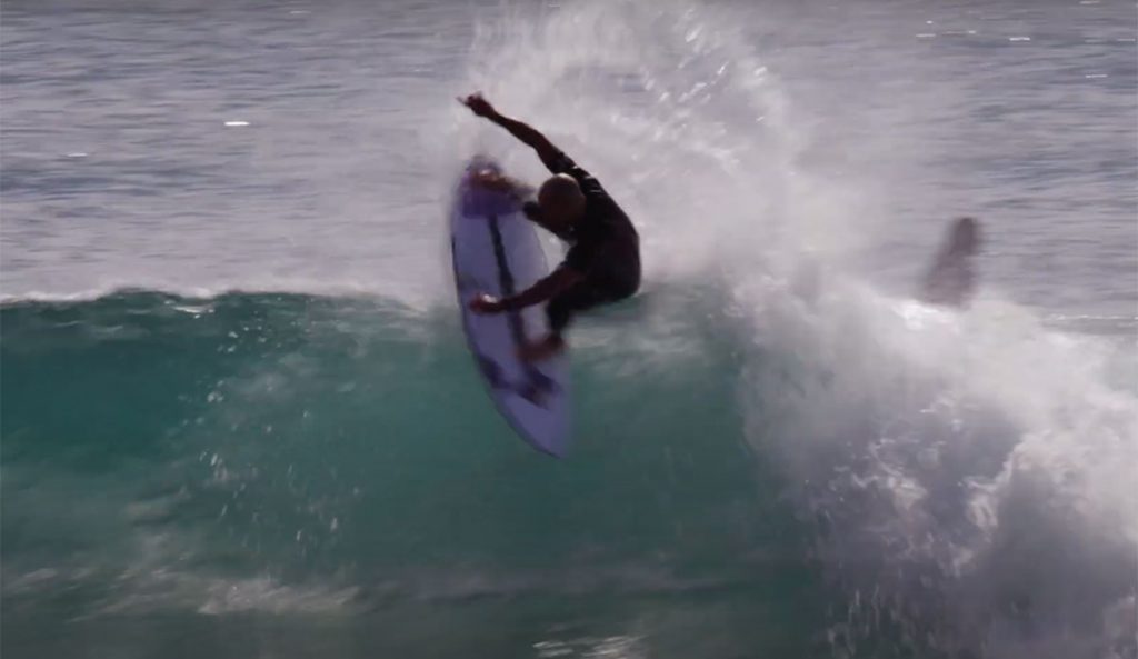 Julian Wilson surfing