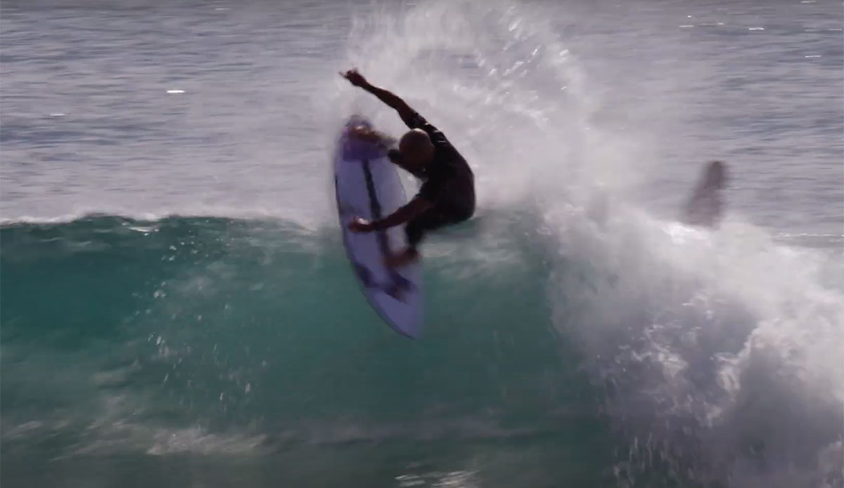 Julian Wilson surfing