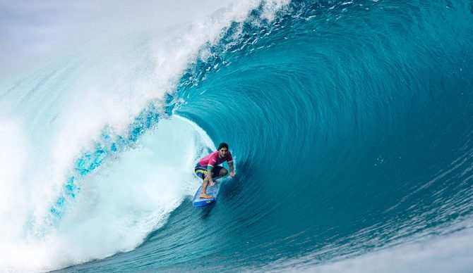 Photographer Pablo Jimenez on Shooting From the Water During the Olympic Surfing Event’s Most Epic Day