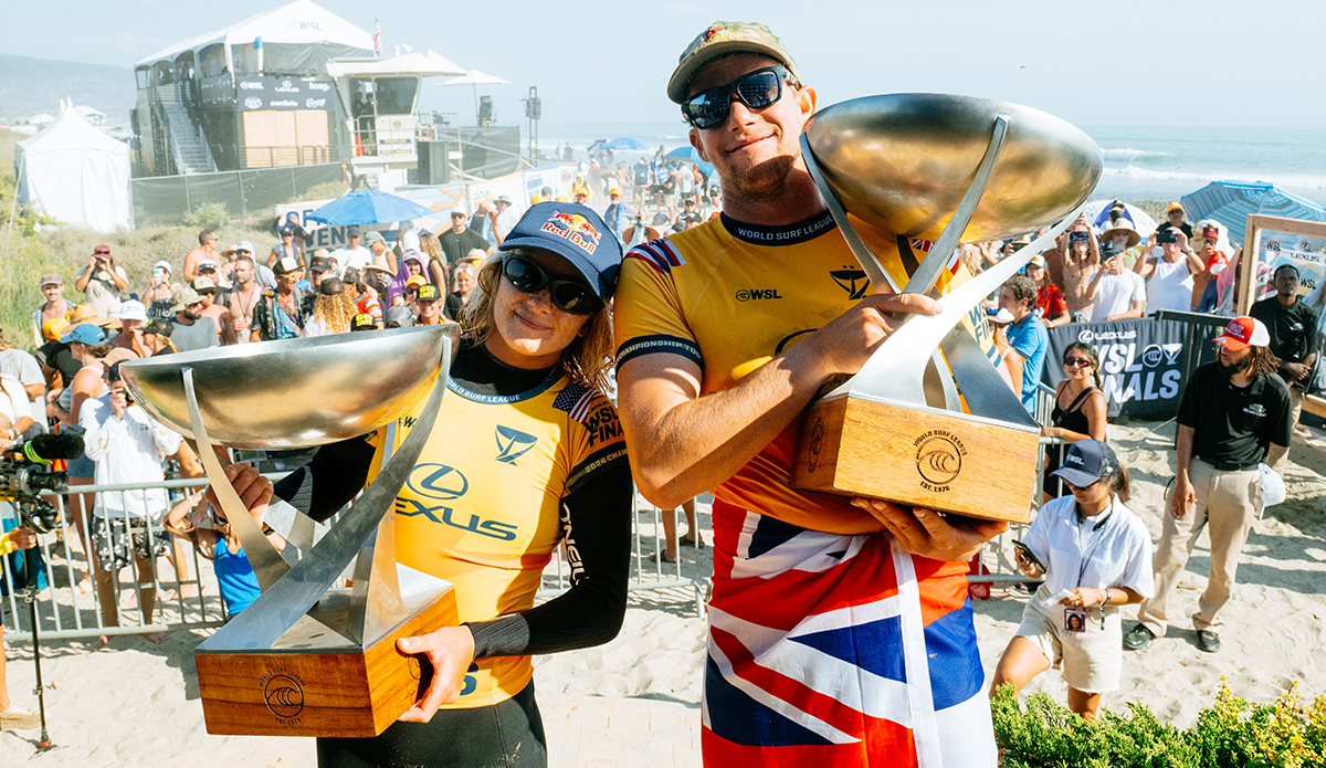 John John Florence Wins World Title; Caity Simmers First Californian in 30 Years to Do the Same