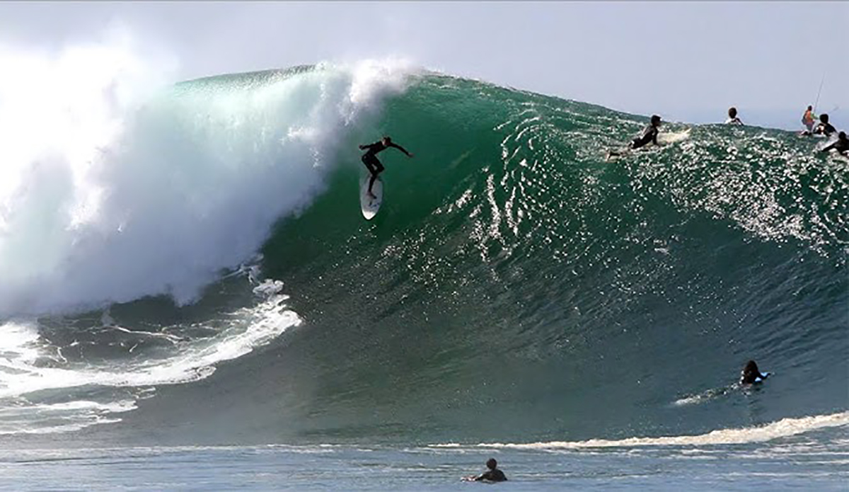 This Is What Happens on the Beach When the Wedge Gets Big
