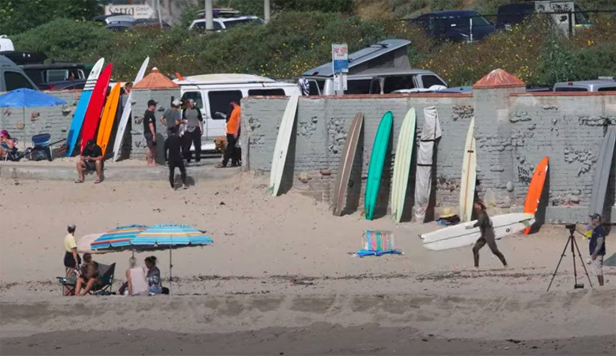 This Is What Malibu Looks Like on the Beach When There's Swell