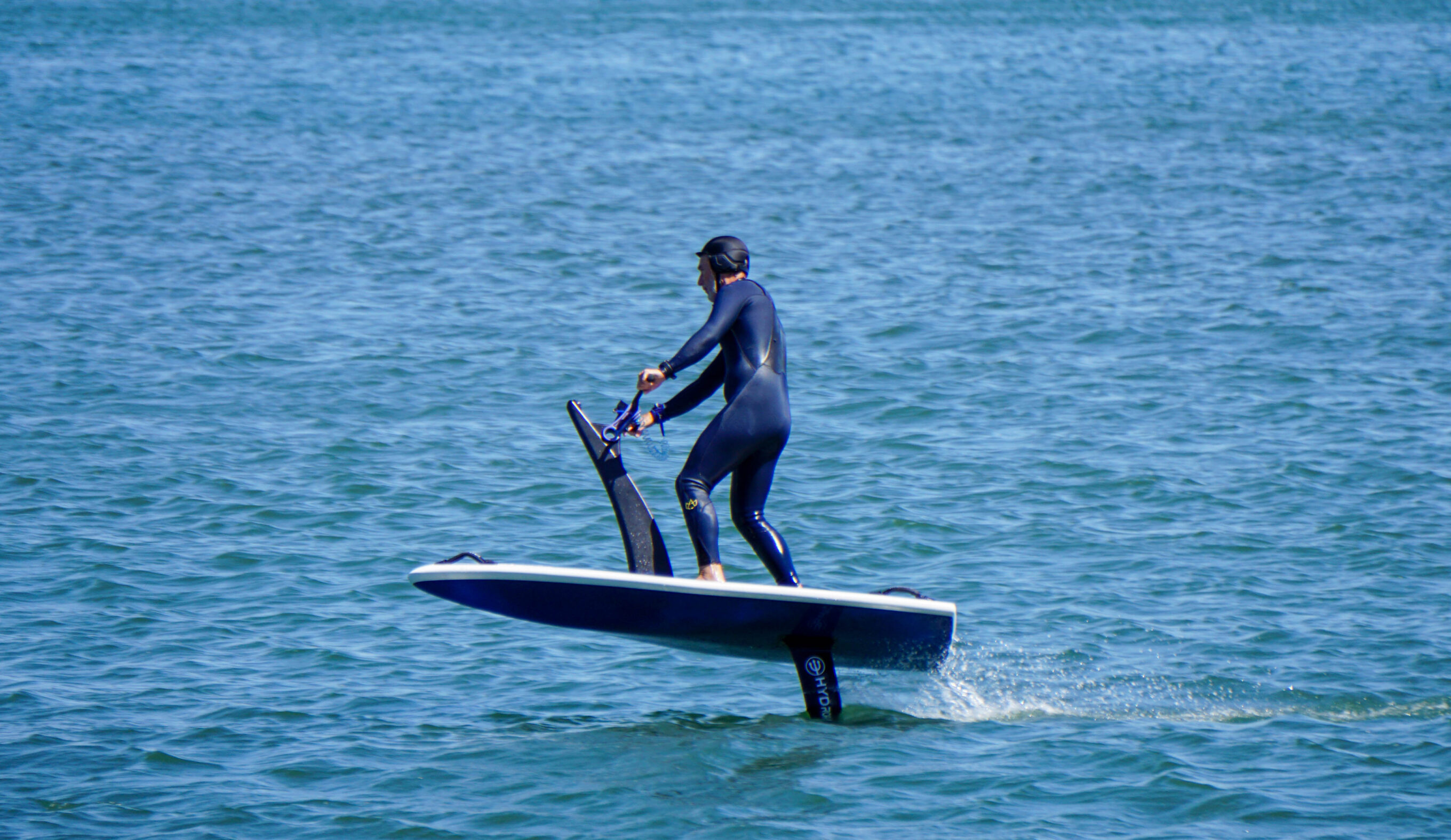 Efoiling on the hydroflyer efoil