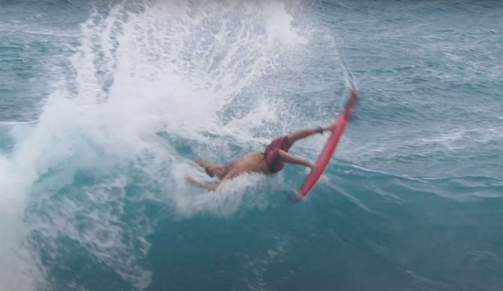Clay Marzo surfing
