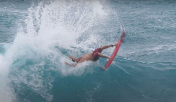 Clay Marzo surfing