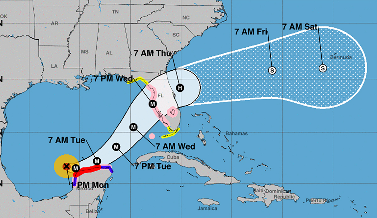Hurricane Milton Strengthens to Category 5 En Route to Florida