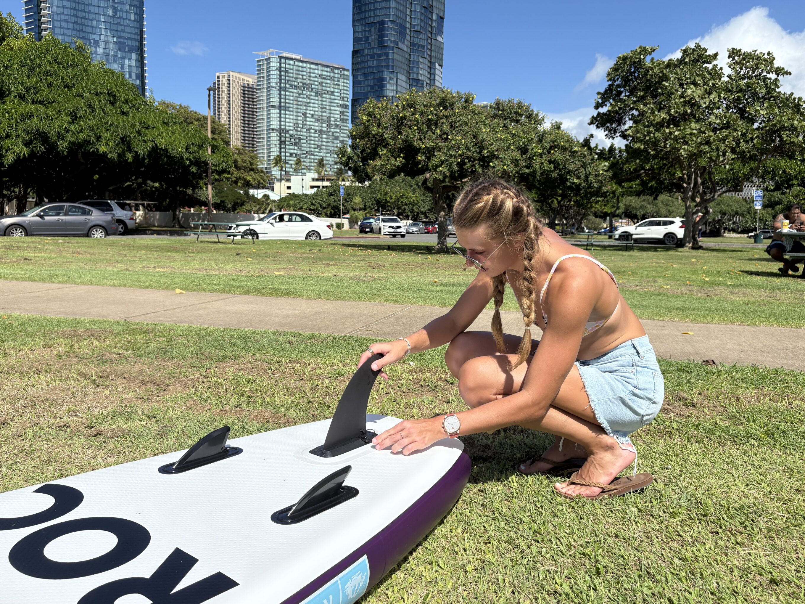 paddle board fin