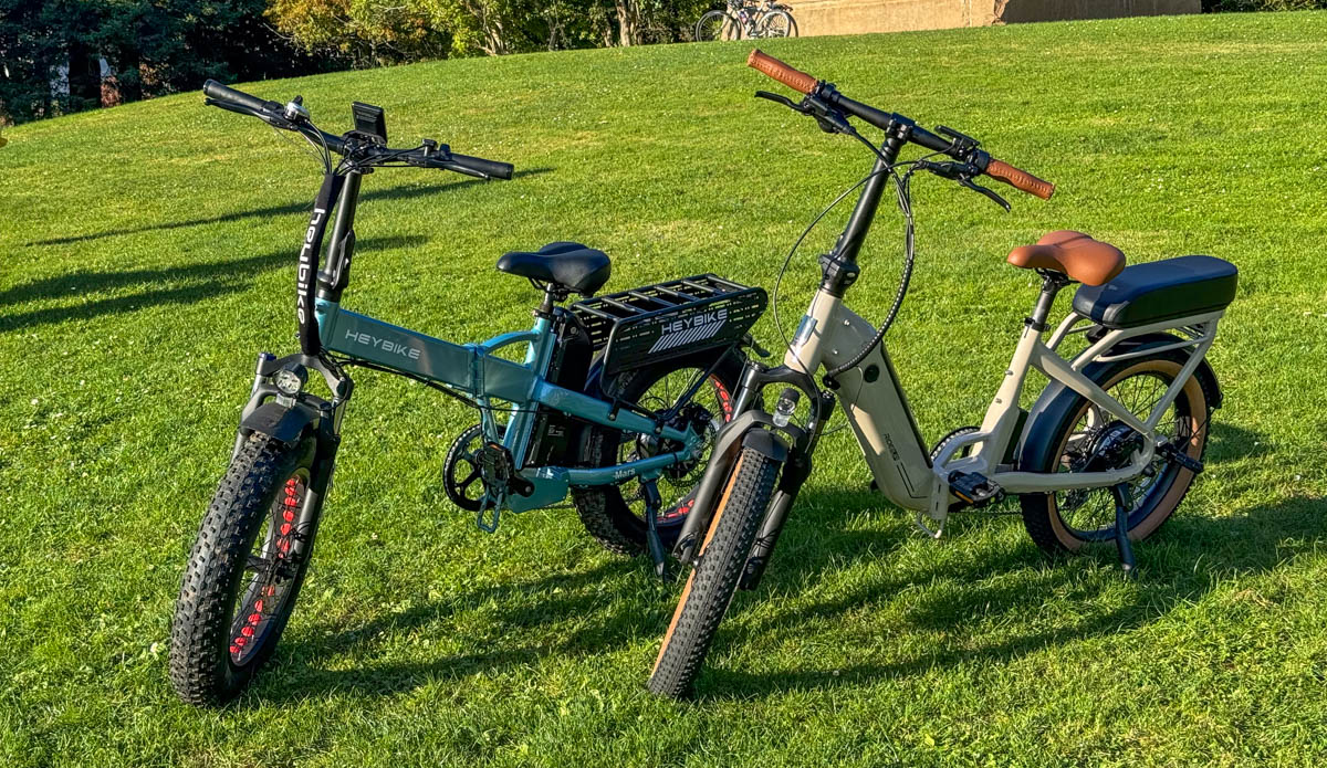 Ride1UP Portola and Heybike Mars