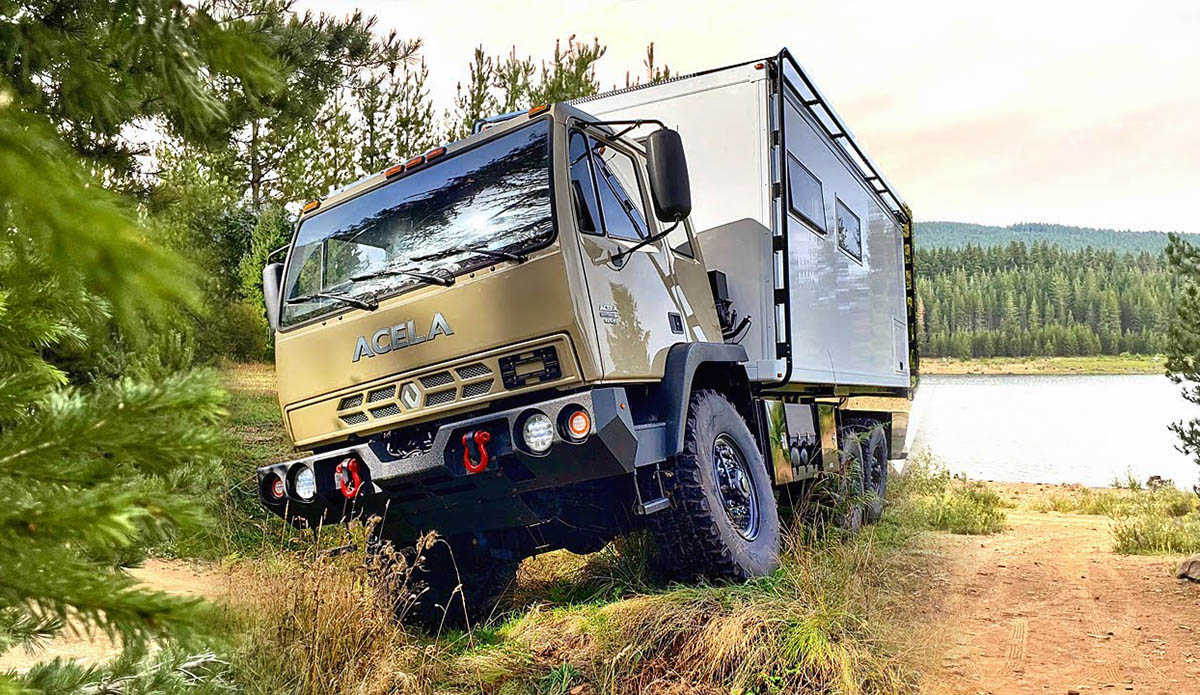 Check Out This 6x6 Acela Expedition Camper