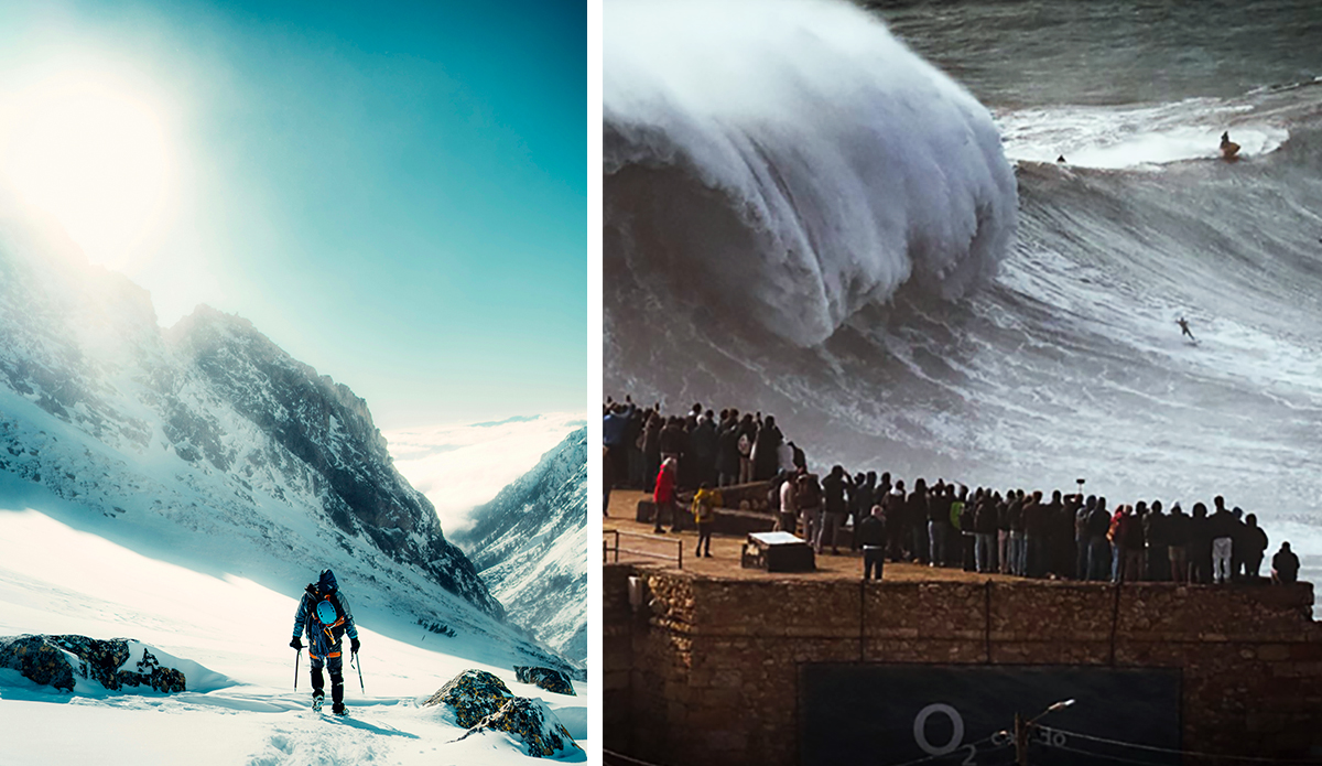 Big Rocks and Big Rocks: Comparing Mountaineering to Big Wave Surfing