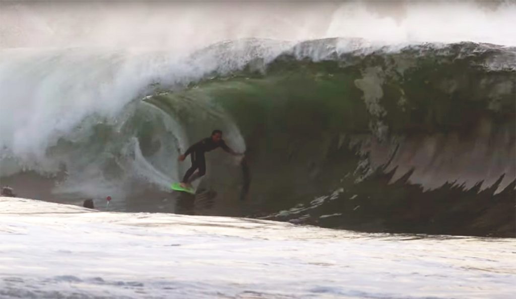 The Wedge Was Thumping During a Surprise Thanksgiving Swell
