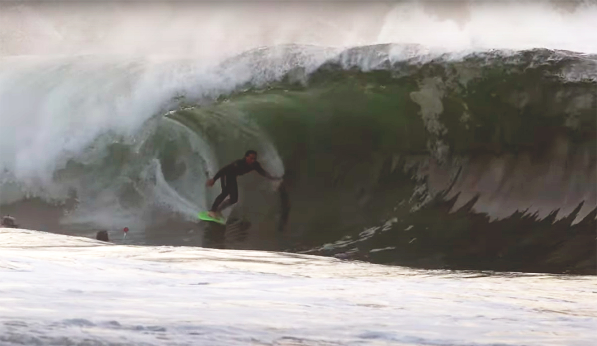 The Wedge Was Thumping During a Surprise Thanksgiving Swell