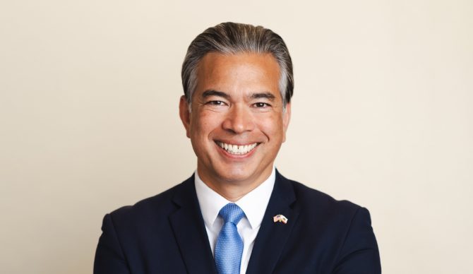 Exxon sued California Attorney General Rob Bonta (pictured) along with a number of environmental groups. Photo: State of California Department of Justice