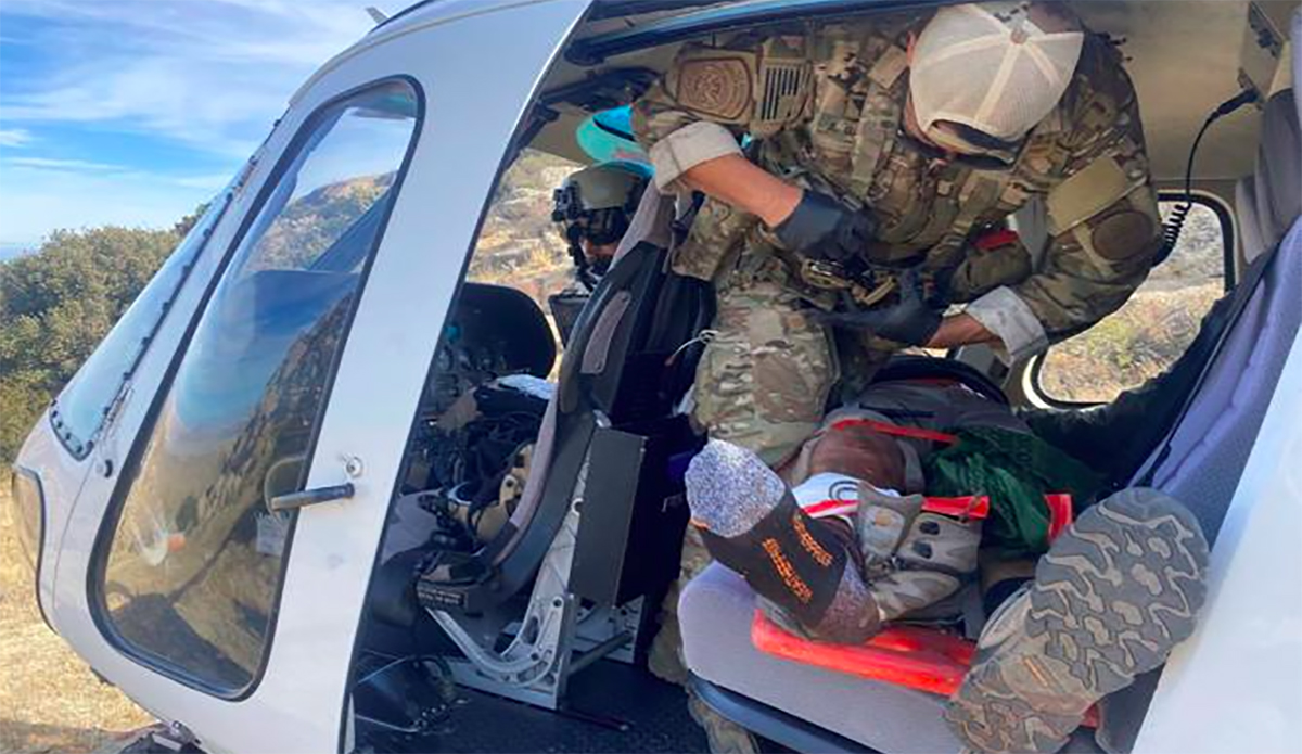 Two Assailants Shot and Robbed Hikers Near the U.S. Border in California