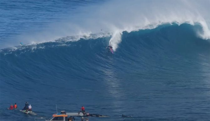 Jaws surfing with Kai Lenny