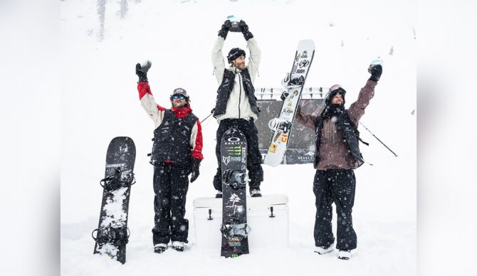 Stale Sandbech took home the victory on the mens' side. Photo: Mike Yosihda // NST