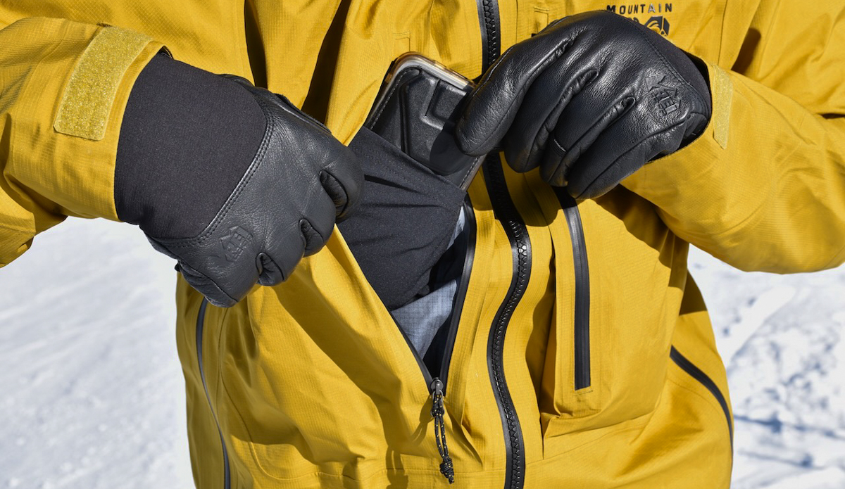 Interior pockets on the Mountain Hardwear High Exposure