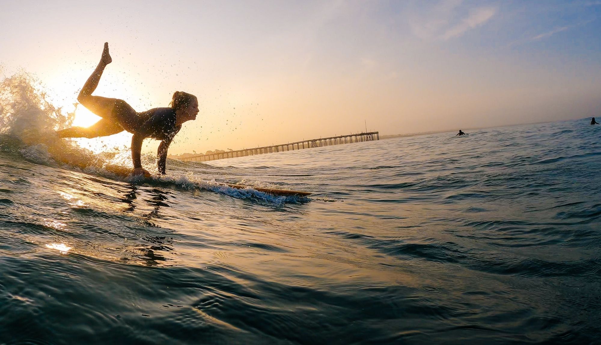 Surfing in Ventura
