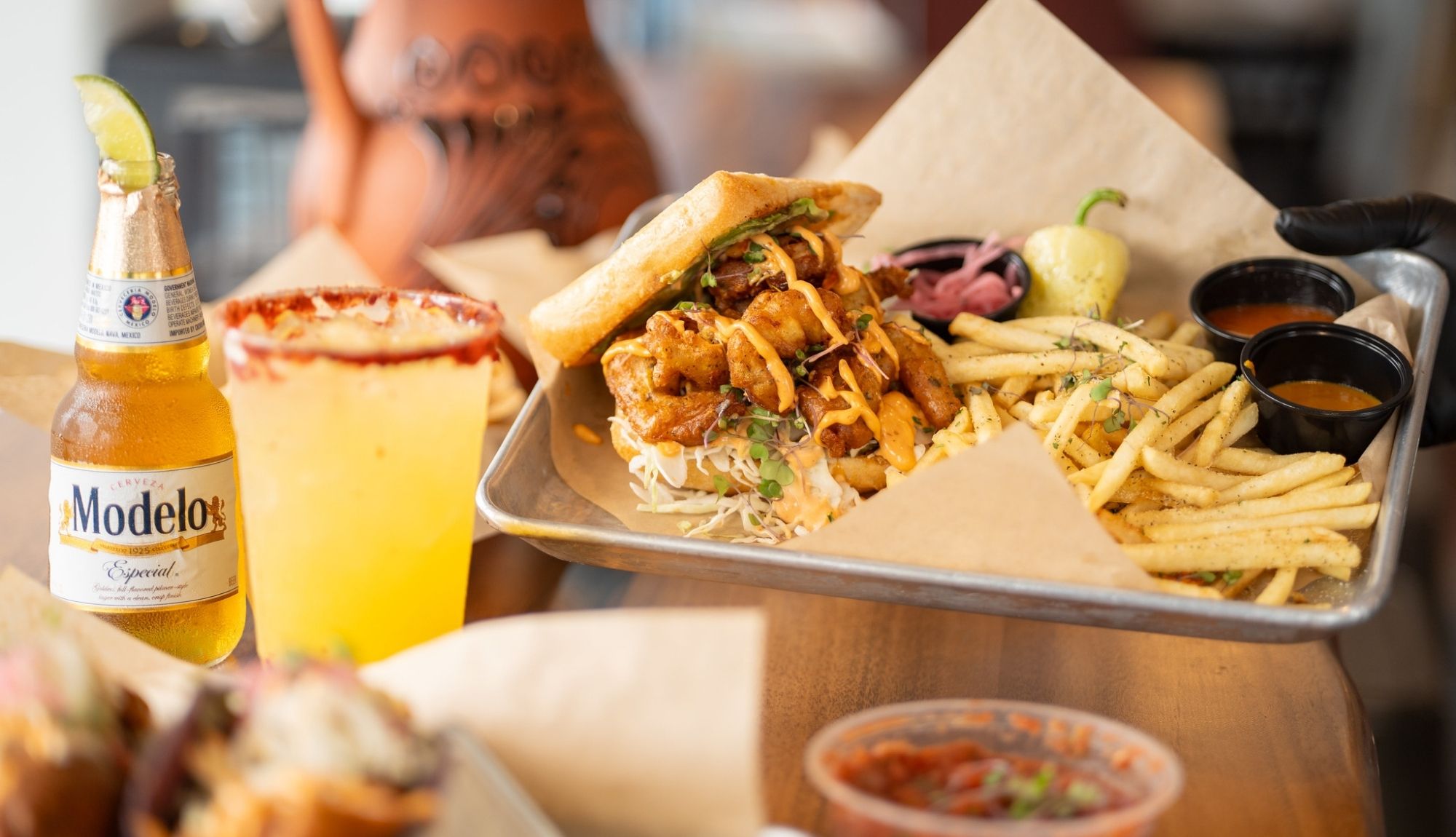 Dinner in Ventura's famous Taco District