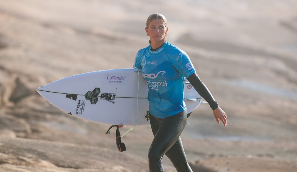 The WSL Removed Anat Lelior’s Israeli Flag While She Competed in Morocco