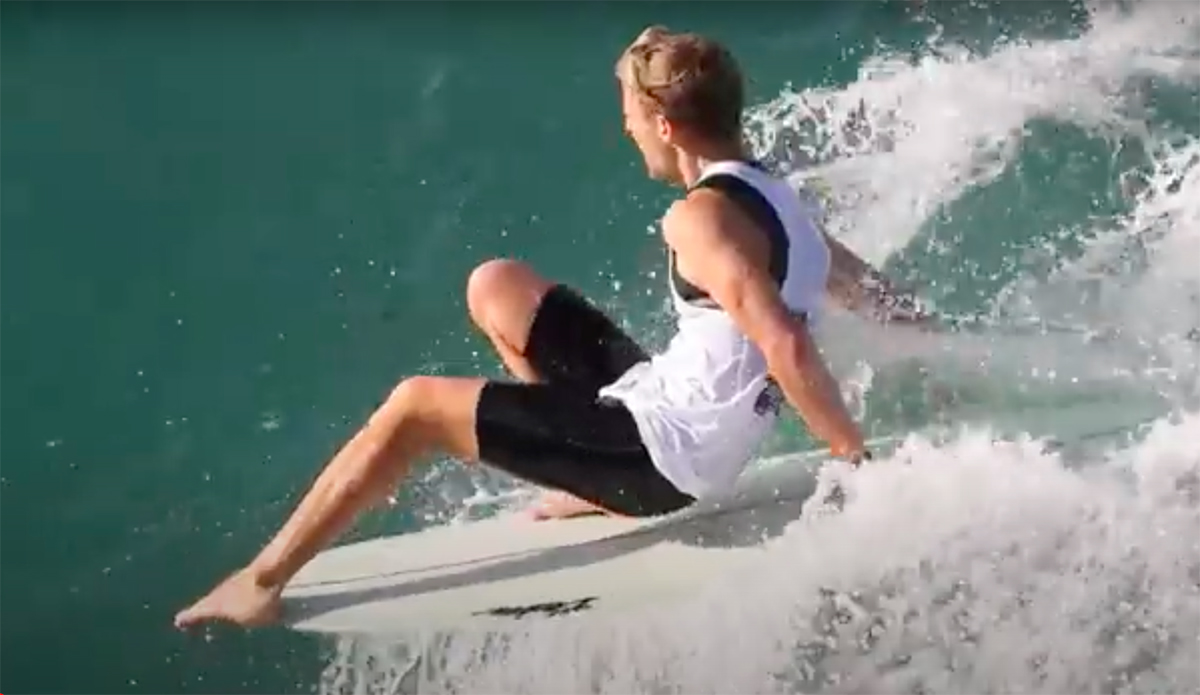 Two Minutes of Stylish Longboarding Shot From Above