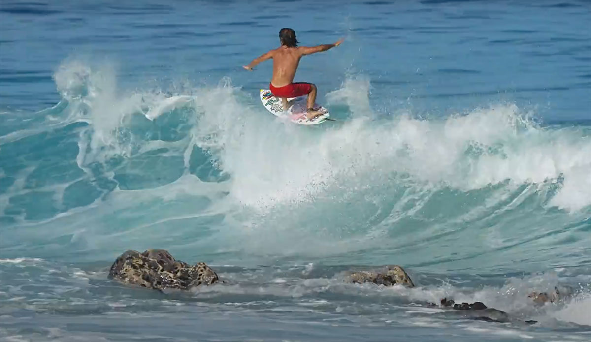 mason ho surfing on Quiver Killer
