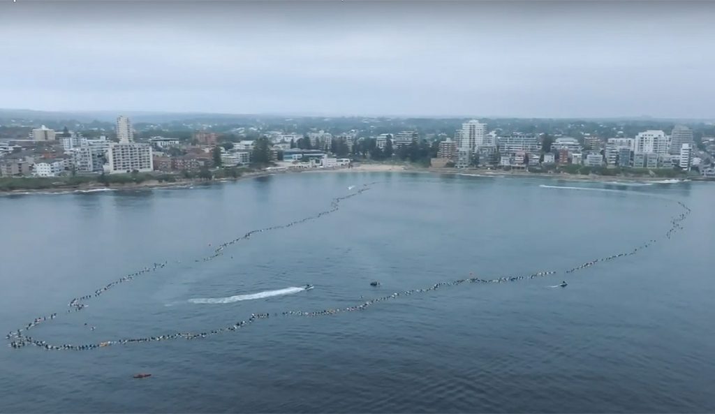 world record paddle out