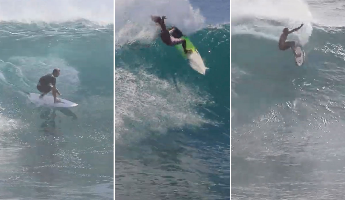 Uluwatu surfing
