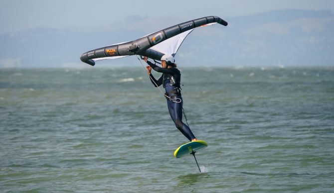 Wing Foiling at Crissy Field