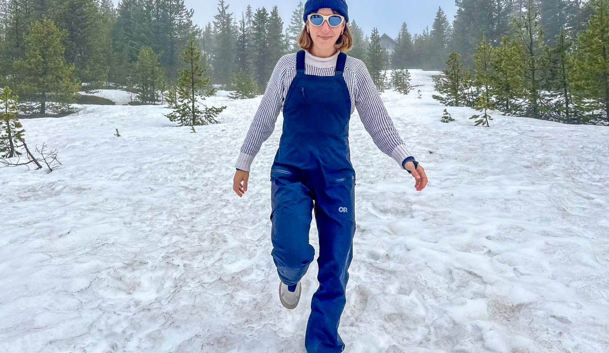 walking in the OR Skytour Bibs Women's