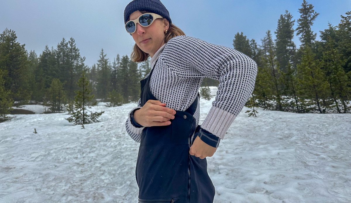 OR Skytour Bibs Women's side zip