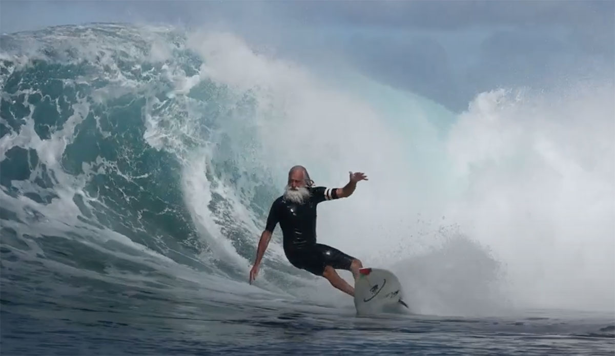 Barton Lynch surfing in Hawaii