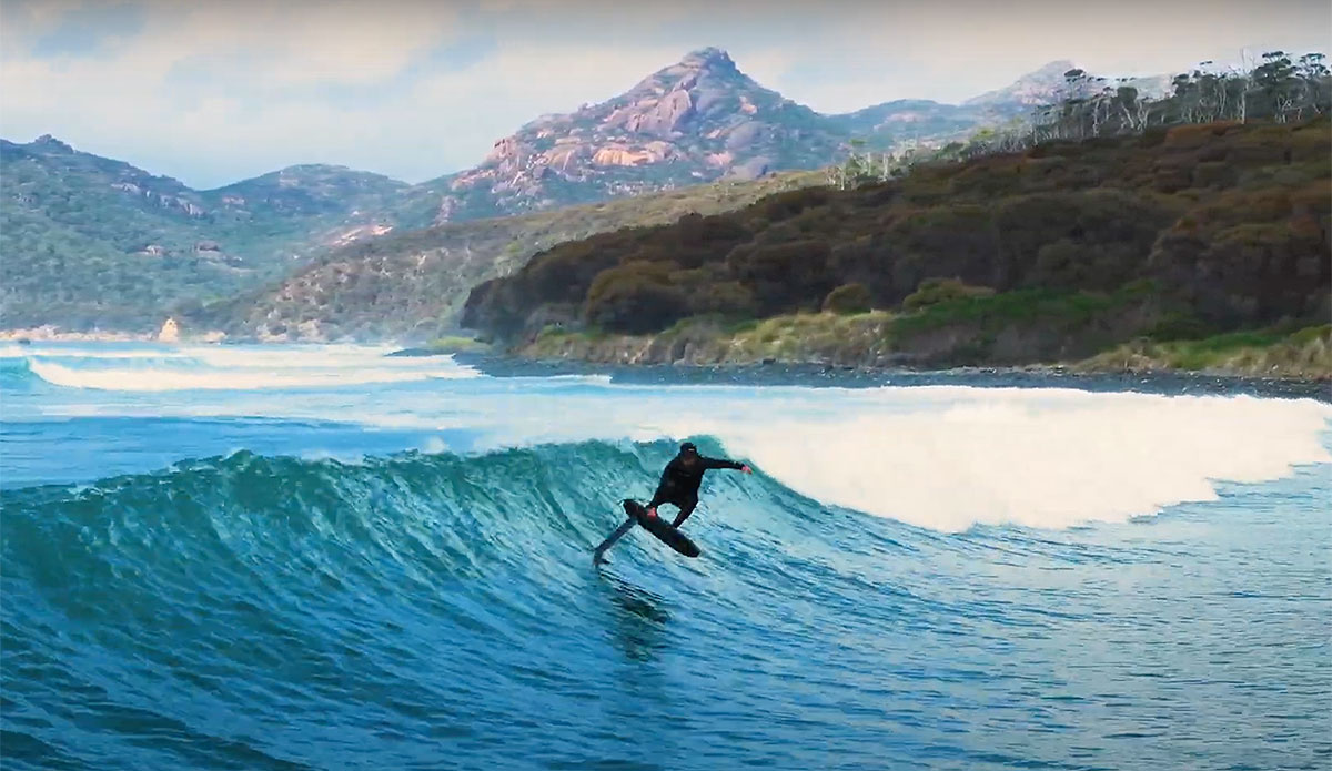Adam Bennetts foiling in Cold Therapy