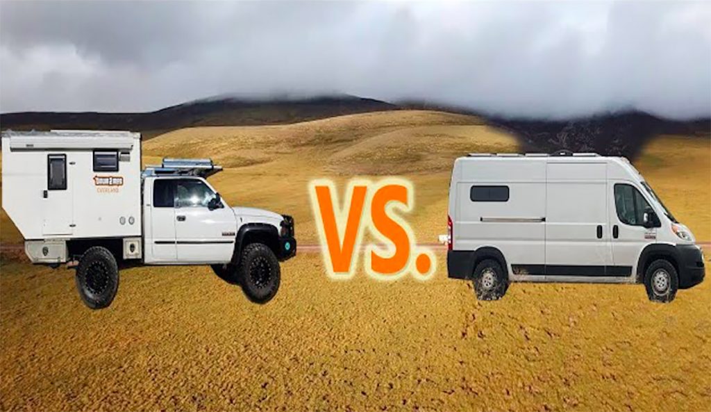 Truck Camper Versus Van: Which Is Better?