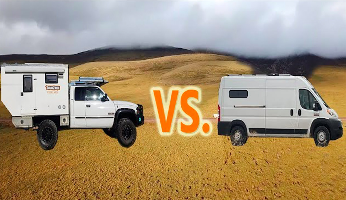 Truck Camper Versus Van: Which Is Better?