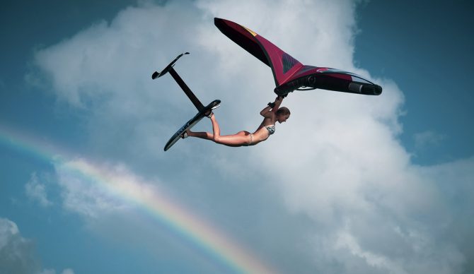 New School Water Woman Annie Reickert Talks Big Waves, Foiling, and The Eddie