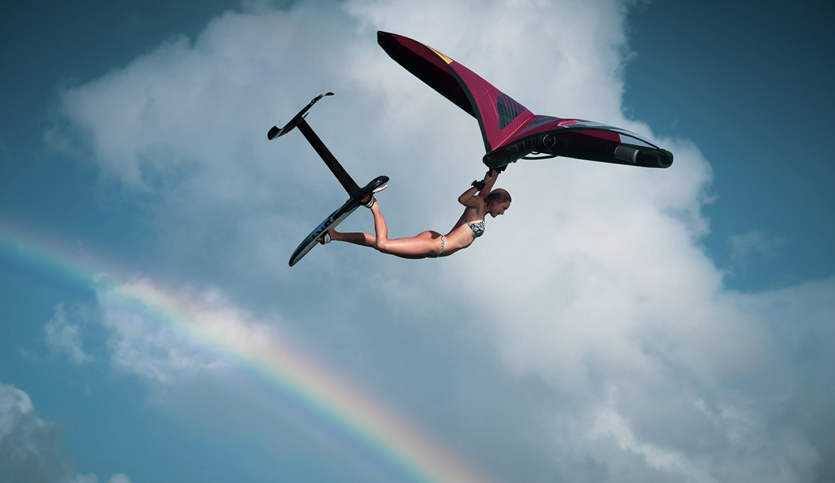 New School Water Woman Annie Reickert Talks Big Waves, Foiling, and The Eddie