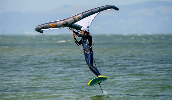 Winging at Crissy Field